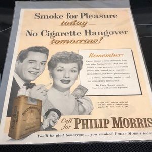 1951 magazine ad Lucille Ball and Desi Arnaz advertisement